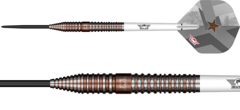 Bull´s Max Hopp E5 90% Steeldarts 22/23/24/25 Gramm Steeldarts