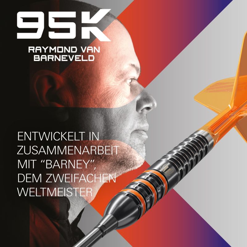 Target Raymond van Barneveld 95K SP 95% Steeldarts 21/23/25 Gramm Steeldarts