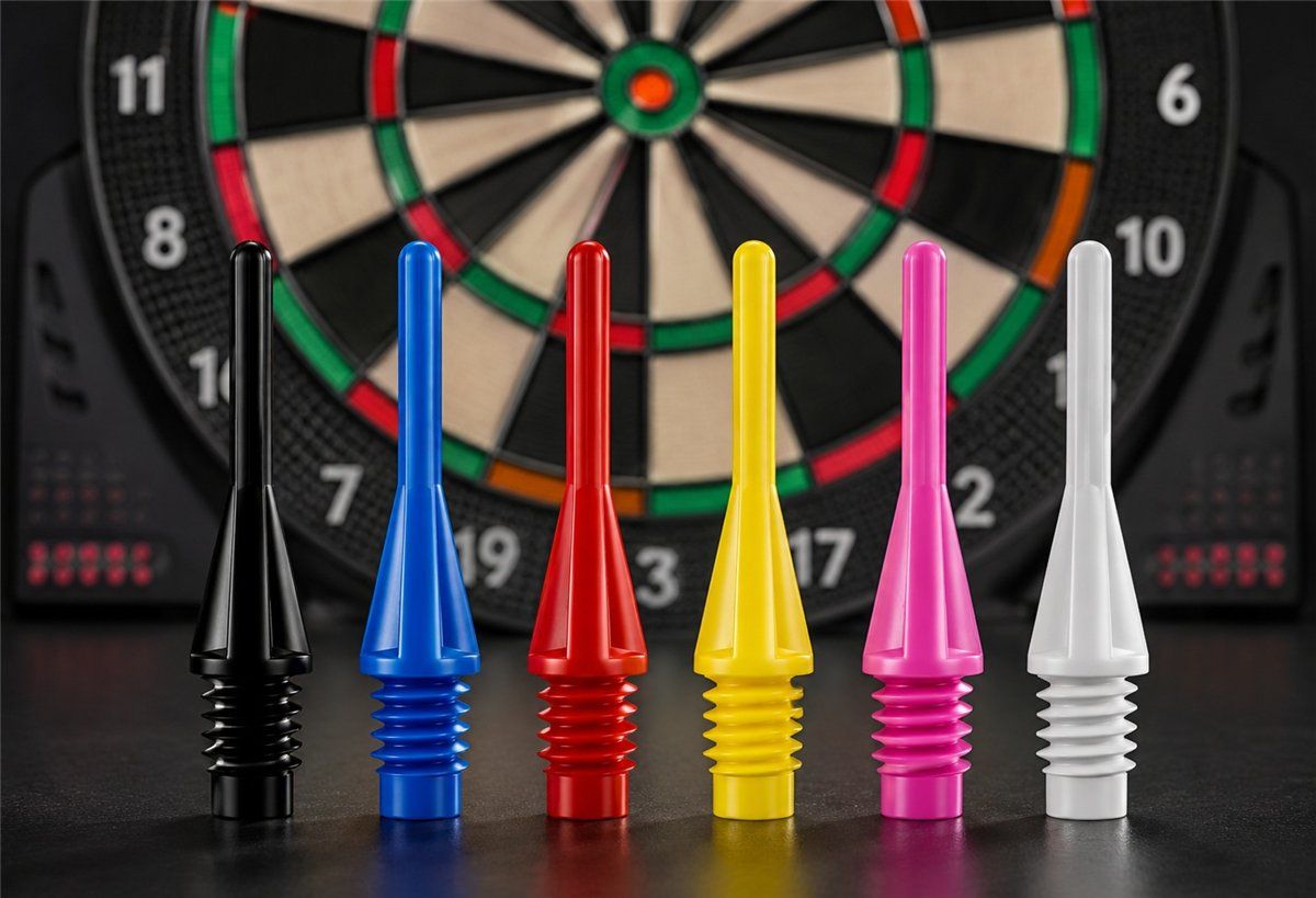 BEAZD Bull´s Star Tips 6mm 2BA 100 oder 1000 Stück Soft Dart Spitzen
