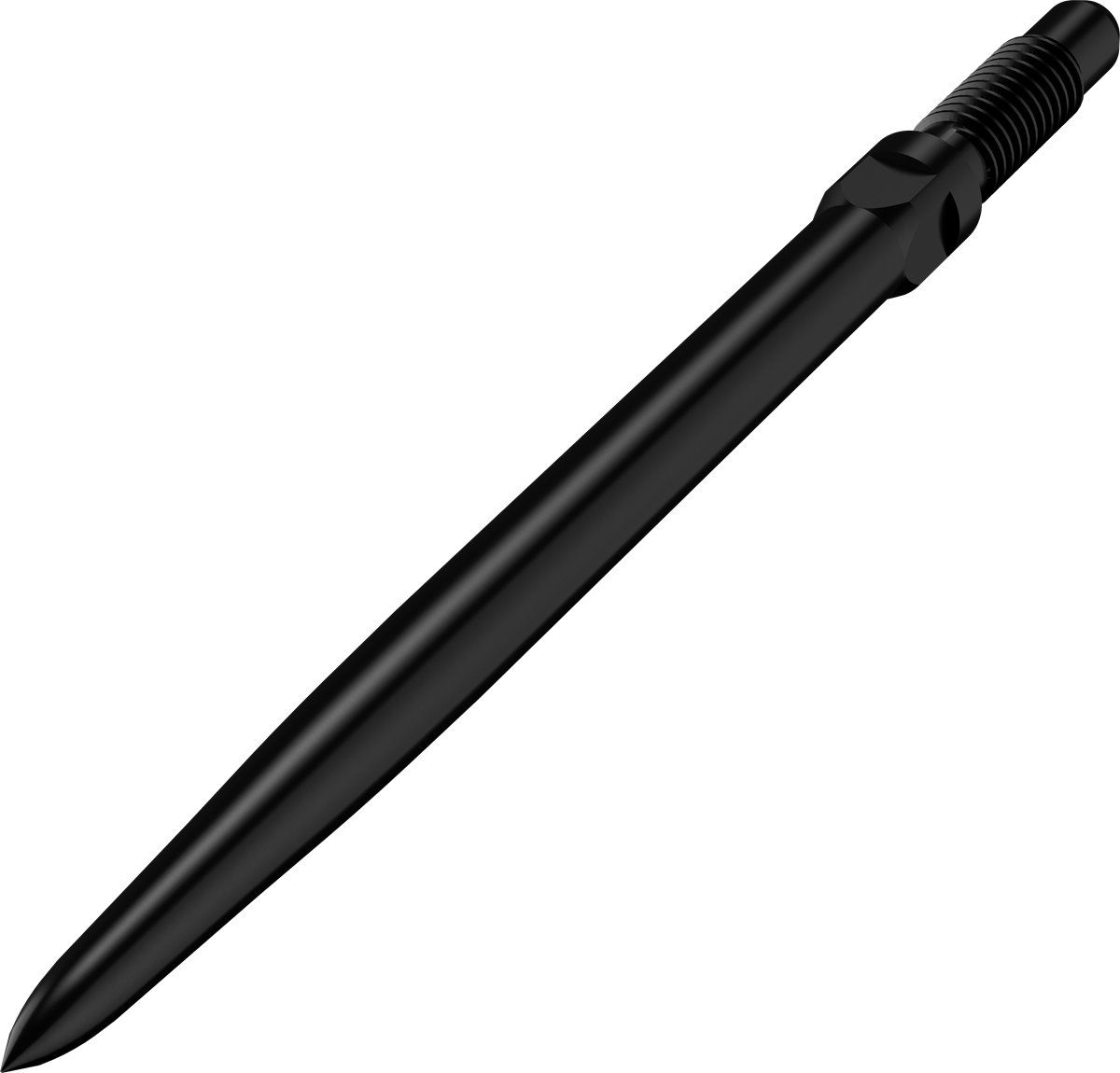 Bull´s CP Points Smooth Black Steel Point Schwarz 32/36/40/44 mm Wechselspitzen