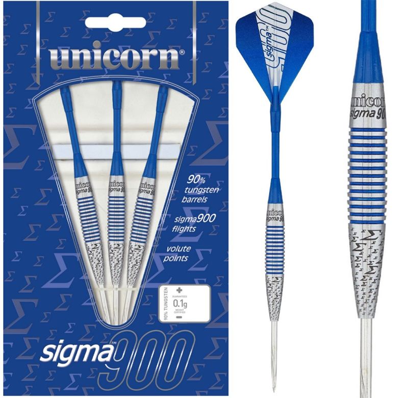Unicorn Sigma 900 Stability 90% Steeldarts 21/22/23/24/25 Gramm Steeldarts