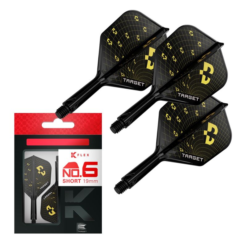 Target K-Flex Bolide Shaft/Flight System Shape No6 Shafts