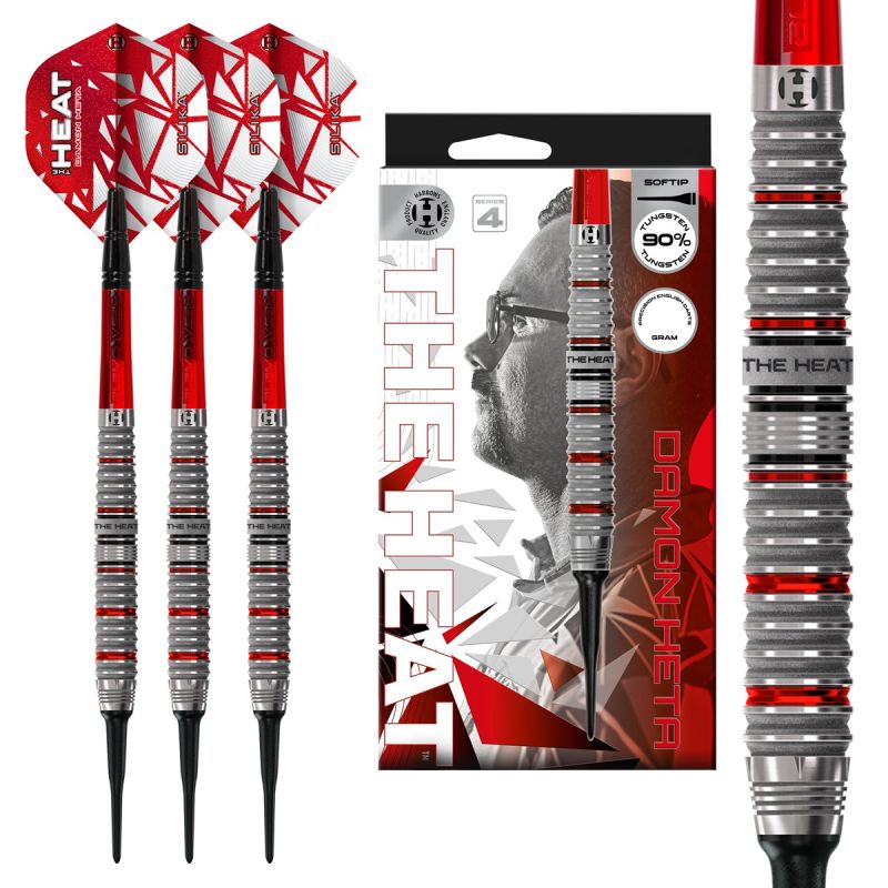 Harrows Damon Heta G4 90% Softdarts 18/20 Gramm Softdarts