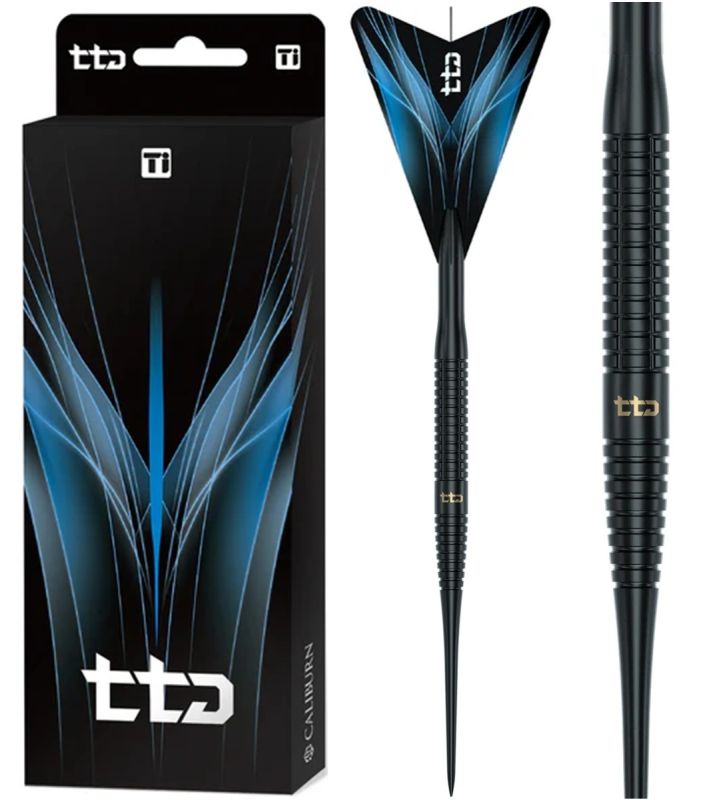 Caliburn TTD Dart T3 Black Steeldarts 7 Gramm Steeldarts