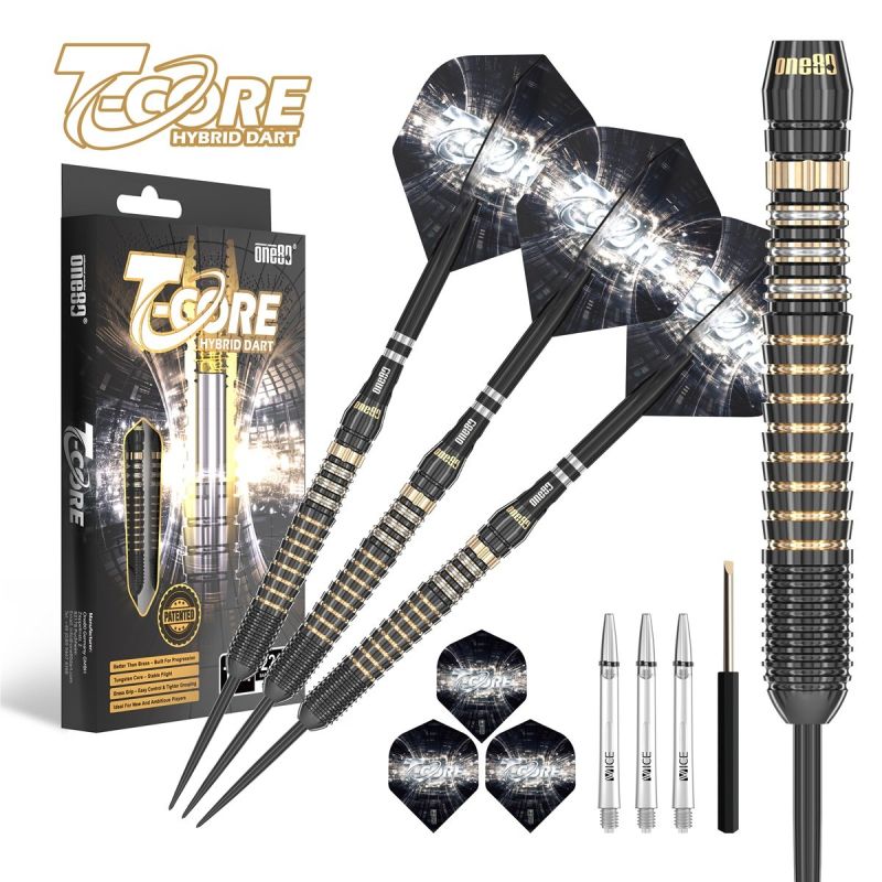 ONE80 T-Core TC4 Steeldarts 22 Gramm Steeldarts