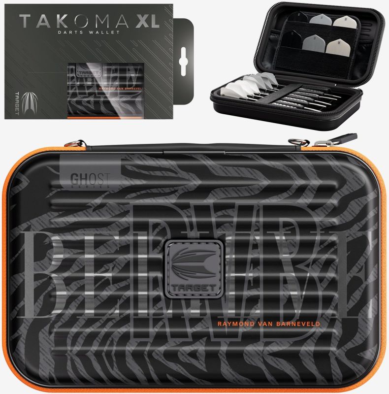 Target Takoma XL Ghost Raymond van Barneveld Wallet Aufbewahrung Case