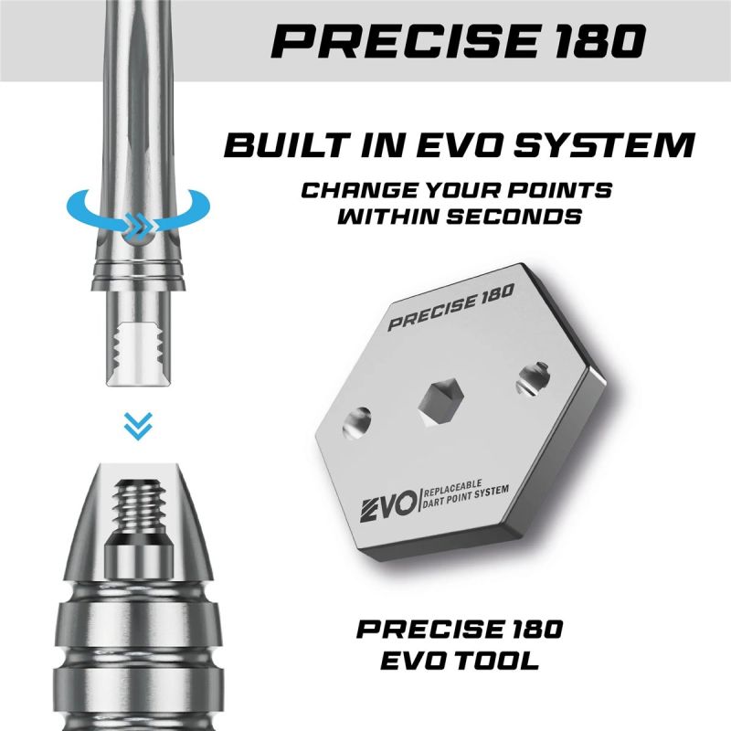 Precise180 Caliburn EVO Driver Repoint Tool Wechselspitzen