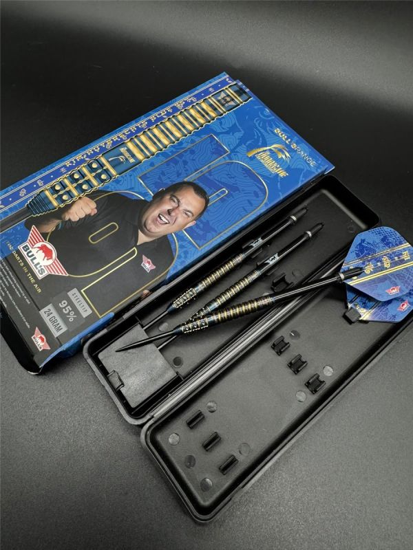 Bull´s Kim Huybrechts Blue 95% Steeldarts 22 Gramm Steeldarts