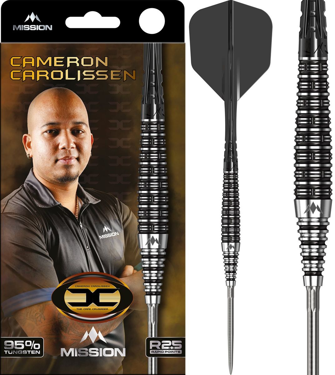 Mission Cameron Carolissen RP 95% Steeldarts 21/23 Gramm Steeldarts