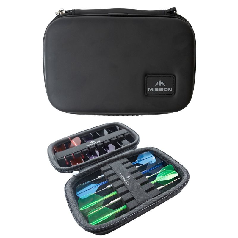 Mission Force 90 Dart Case EVA Moulded Groß Dart Tasche Dart Tasche
