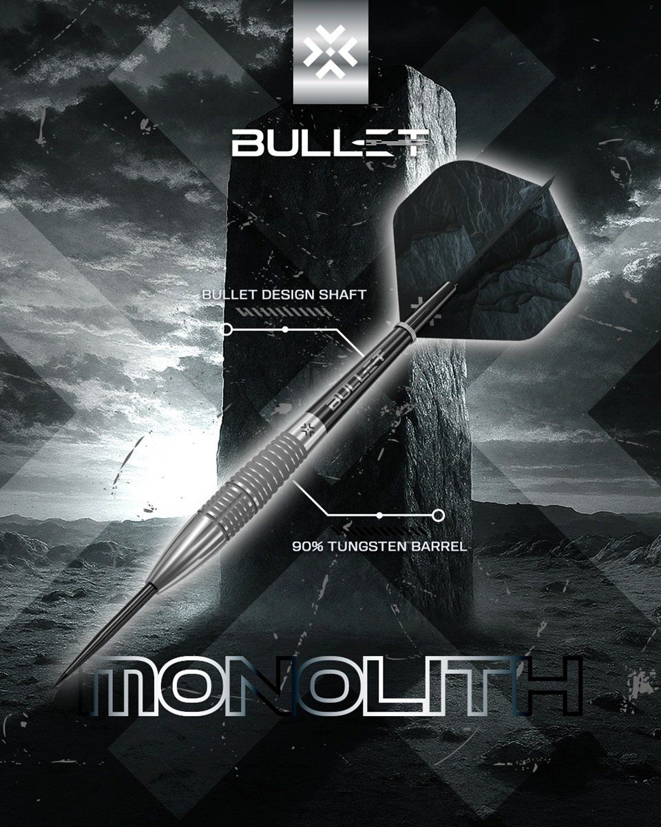 Bullet Monolith 90% Steeldarts 23/25/27 Gramm Steeldarts