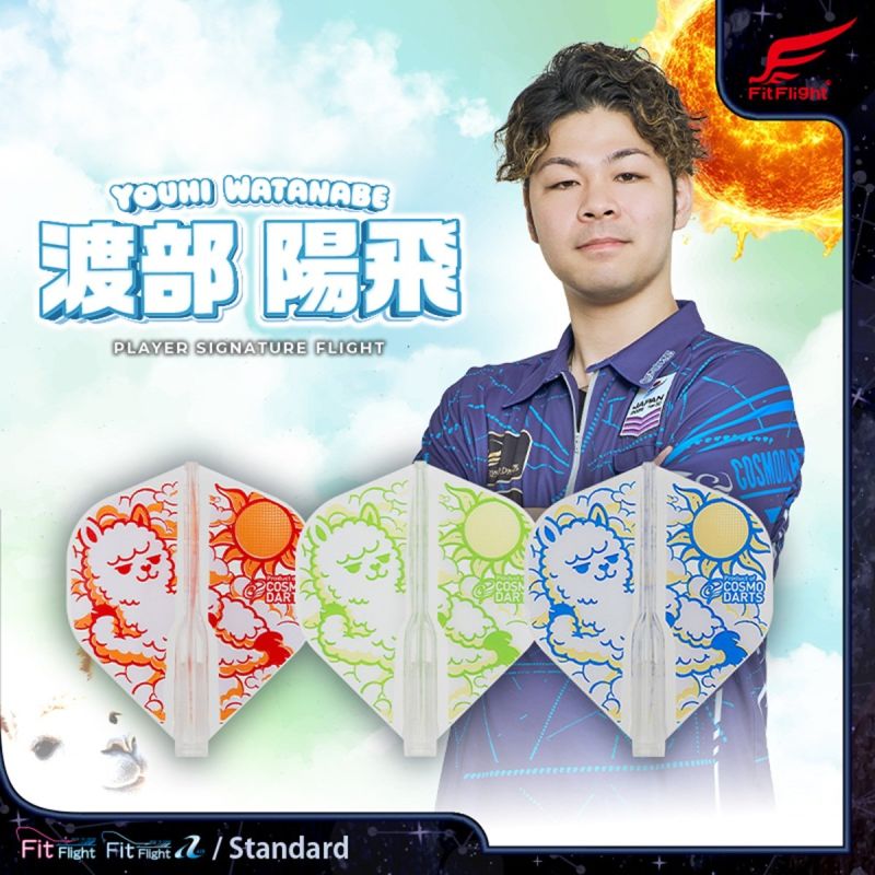 Cosmo Darts Fit Flights Youhi Watanabe Standard Flights