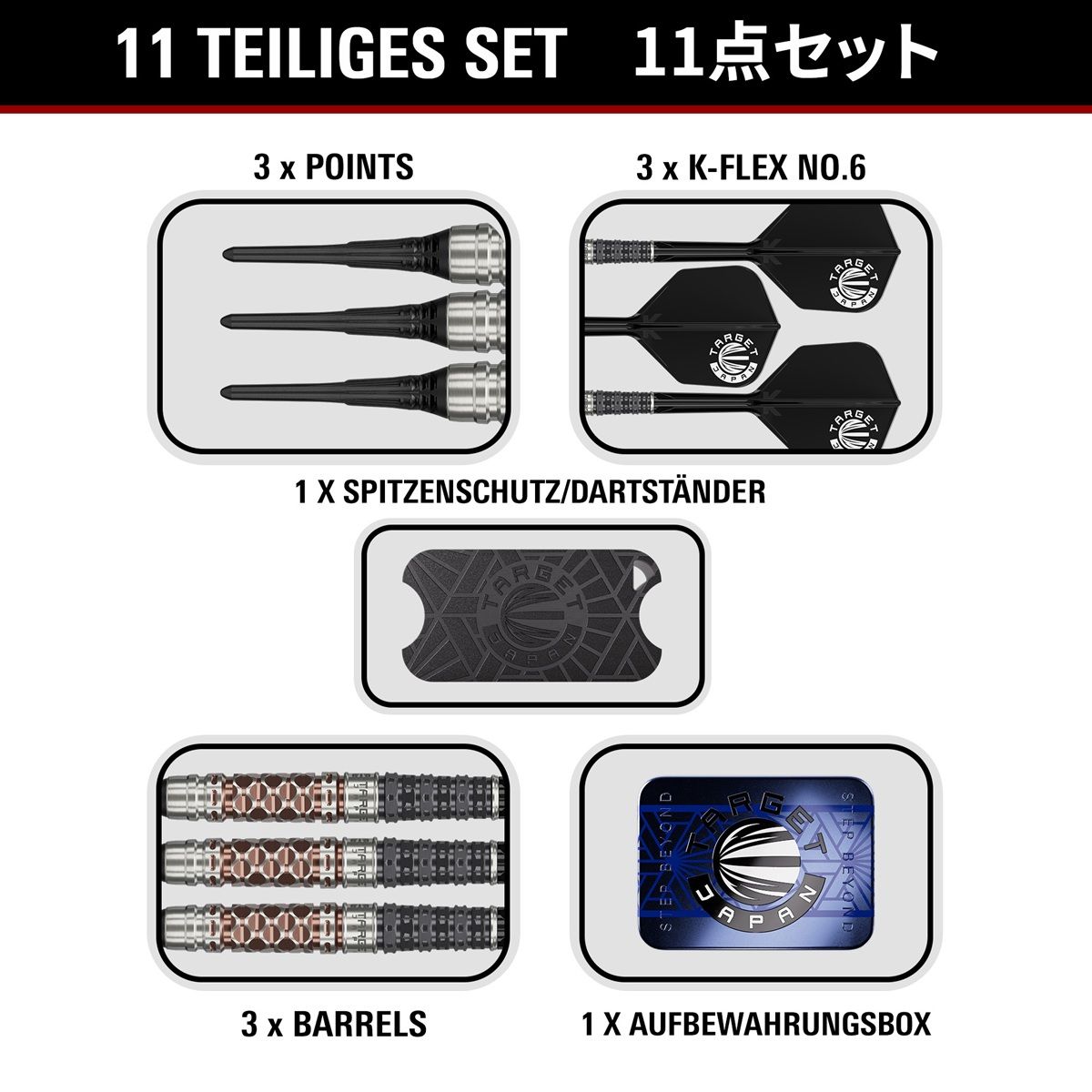 Target Cathy Leung Charis G6 90% 2BA Softdarts 18,5 Gramm Softdarts