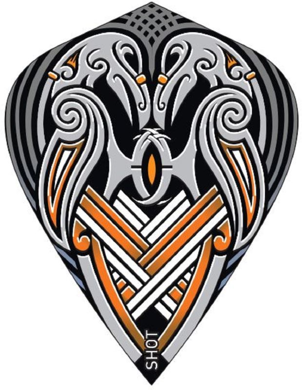 Shot! Raven Kite Schwarz Flights
