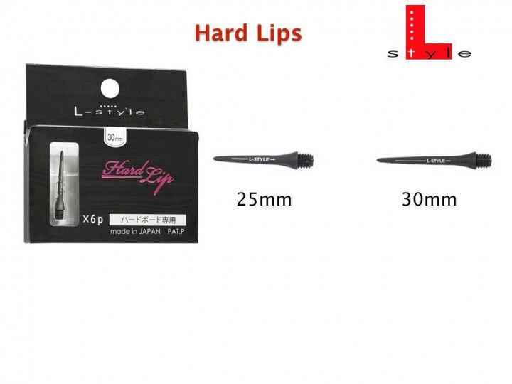 L-Style Hard Lips Wechselspitzen 25/30 mm Dart Tips Schraubspitzen Tips