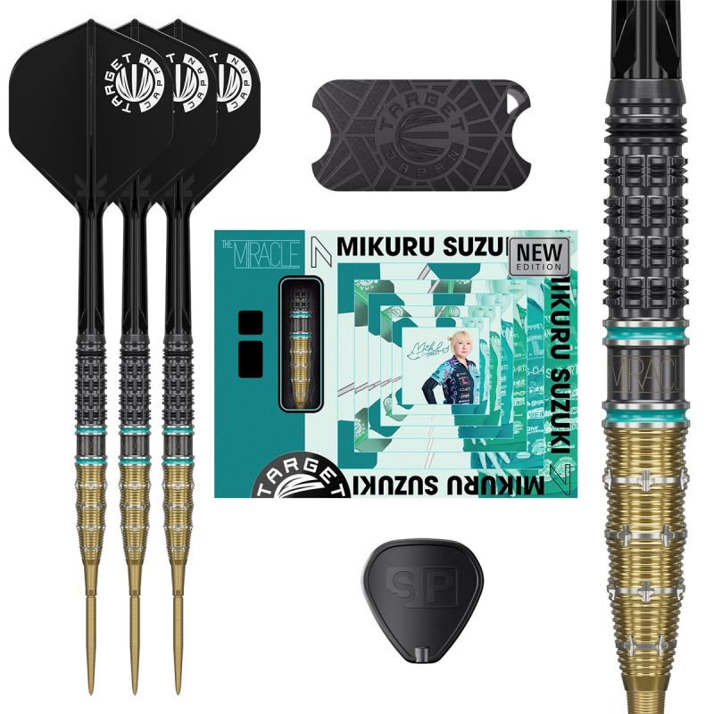 Target The Miracle Mikuru Suzuki Gen 7.5 Swiss Point 95% Steeldarts 22/24 Gramm Steeldarts