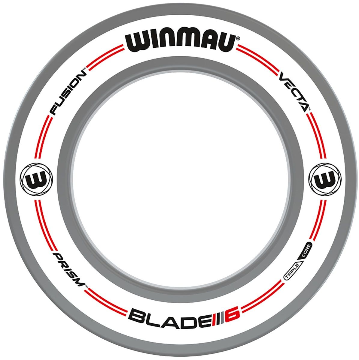 1 tlg. Winmau Pro-Line Weiß Catchring Dart Surround Auffangring