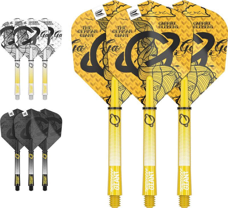 Target 3 Set Shaft/Flights NO6 INK Kit Gabriel Clemens 2023 Flights