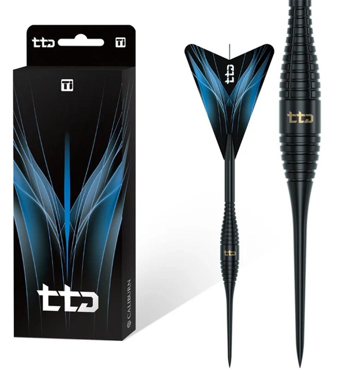 Caliburn TTD Dart T2 Black Steeldarts 6 Gramm Steeldarts