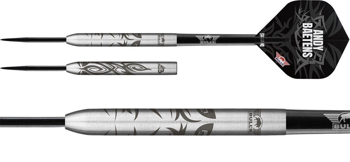Bull's Andy Baetens 80% Steeldarts 21/23/25 Gramm Steeldarts