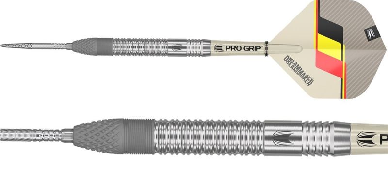 Target Dimitri Van den Bergh G1 90% Swiss Steeldarts 21/23/25 Gramm Steeldarts
