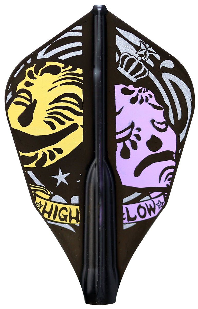 Cosmo Darts Fit Flights Air Shogo Yokumoto 3 W-Shape Flights