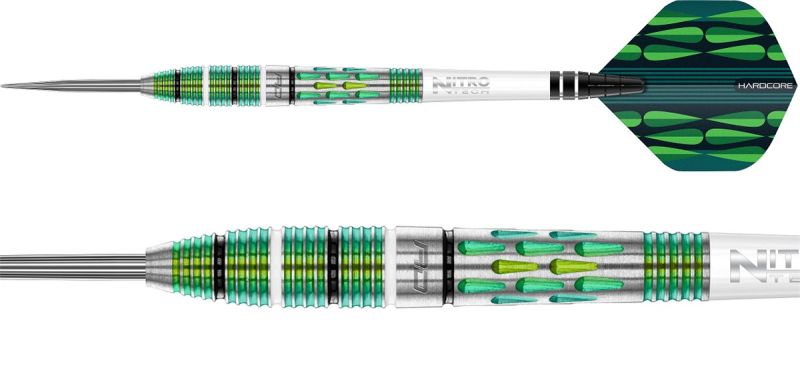 Reddragon Artura 2 Grün Steeldarts 24/26 Gramm Steeldarts