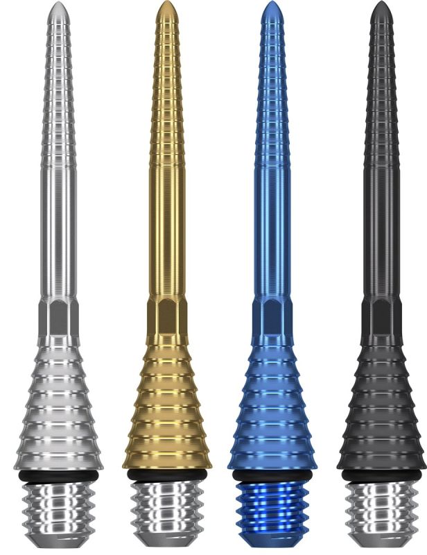 Target Titanium Grooved SP Conversion Points 26/30 mm Swiss Point 2BA Schraubspitzen Tips