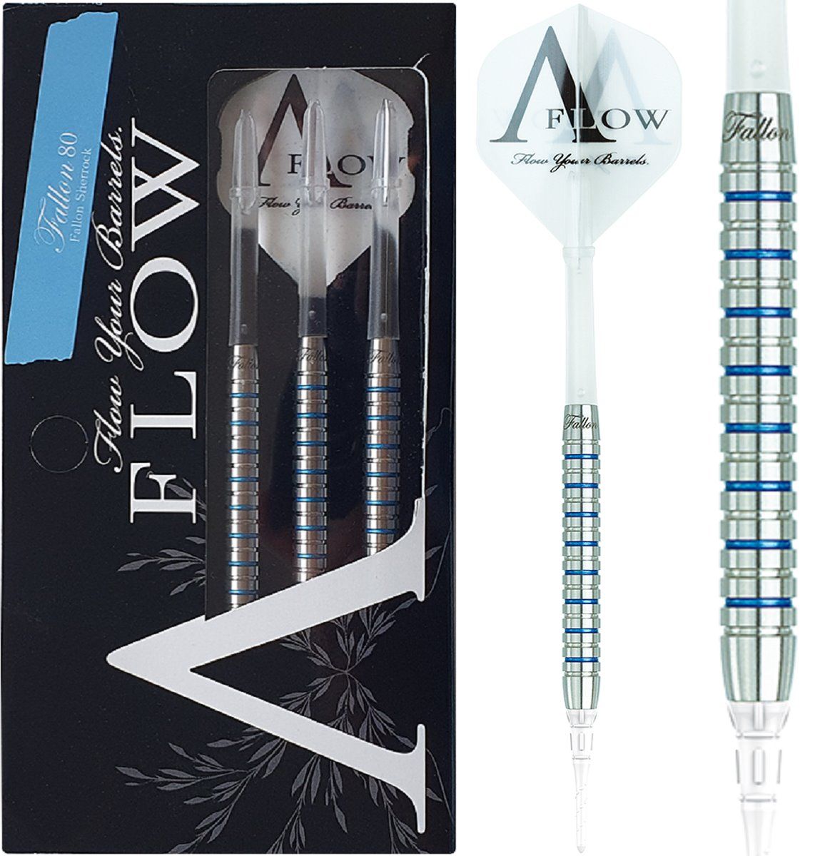 Dynasty A-Flow Sherrock Fallon 80% Blue Label Softdarts 18 g Softdarts
