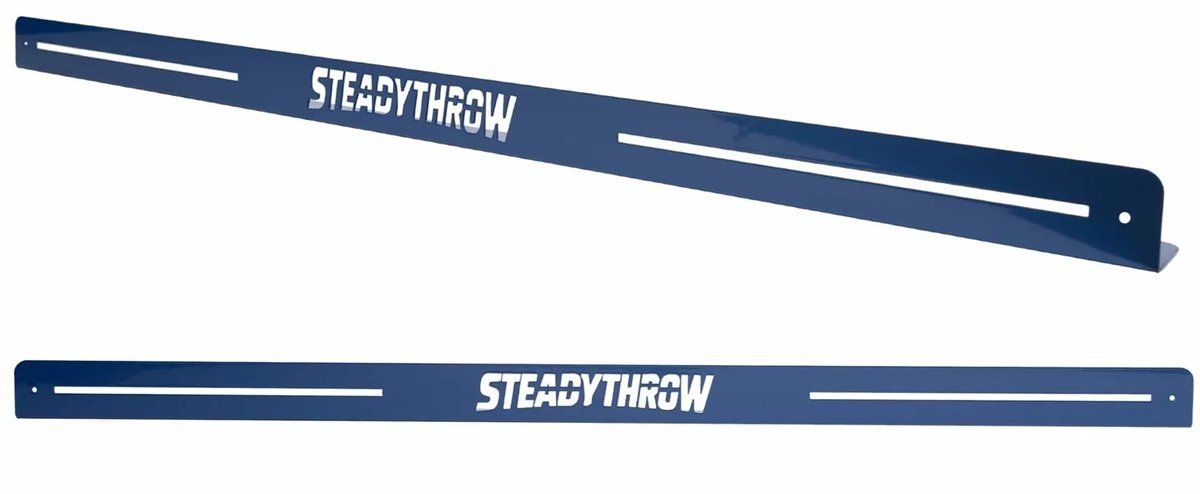 SteadyThrow Lite Oche mit Klettband für Dartteppiche von 60 bis 90 cm Breite Abwurflinie
