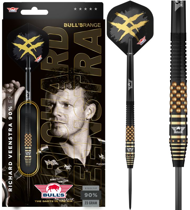 Bull´s Richard Veenstra E2 90% Steeldarts 25 Gramm Steeldarts