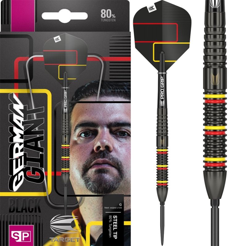 Target Swiss Point Gabriel Clemens Black 80% Steeldarts 22/23/24 Gramm Steeldarts