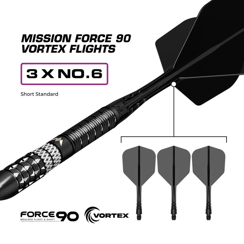 Mission Quantum RP 95% Steeldarts 21/23 Gramm Steeldarts