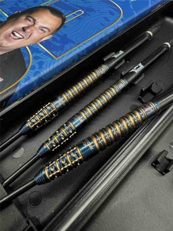 Bull´s Kim Huybrechts Blue 95% Steeldarts 22 Gramm Steeldarts