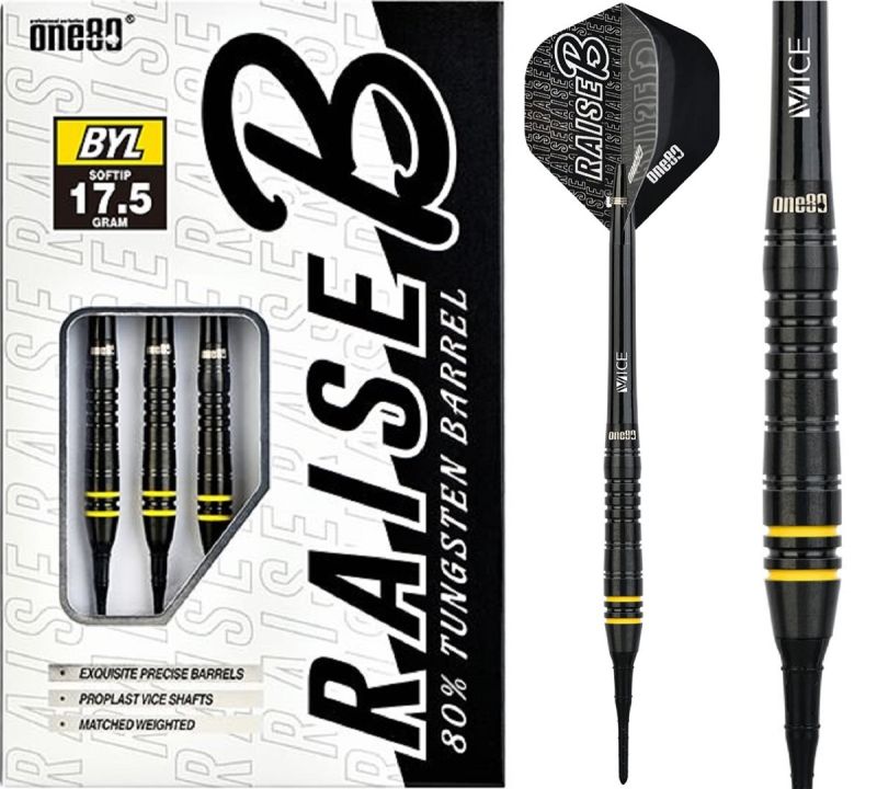 One80 Raise B - BYL Softdarts 17,5 Gramm Softdarts