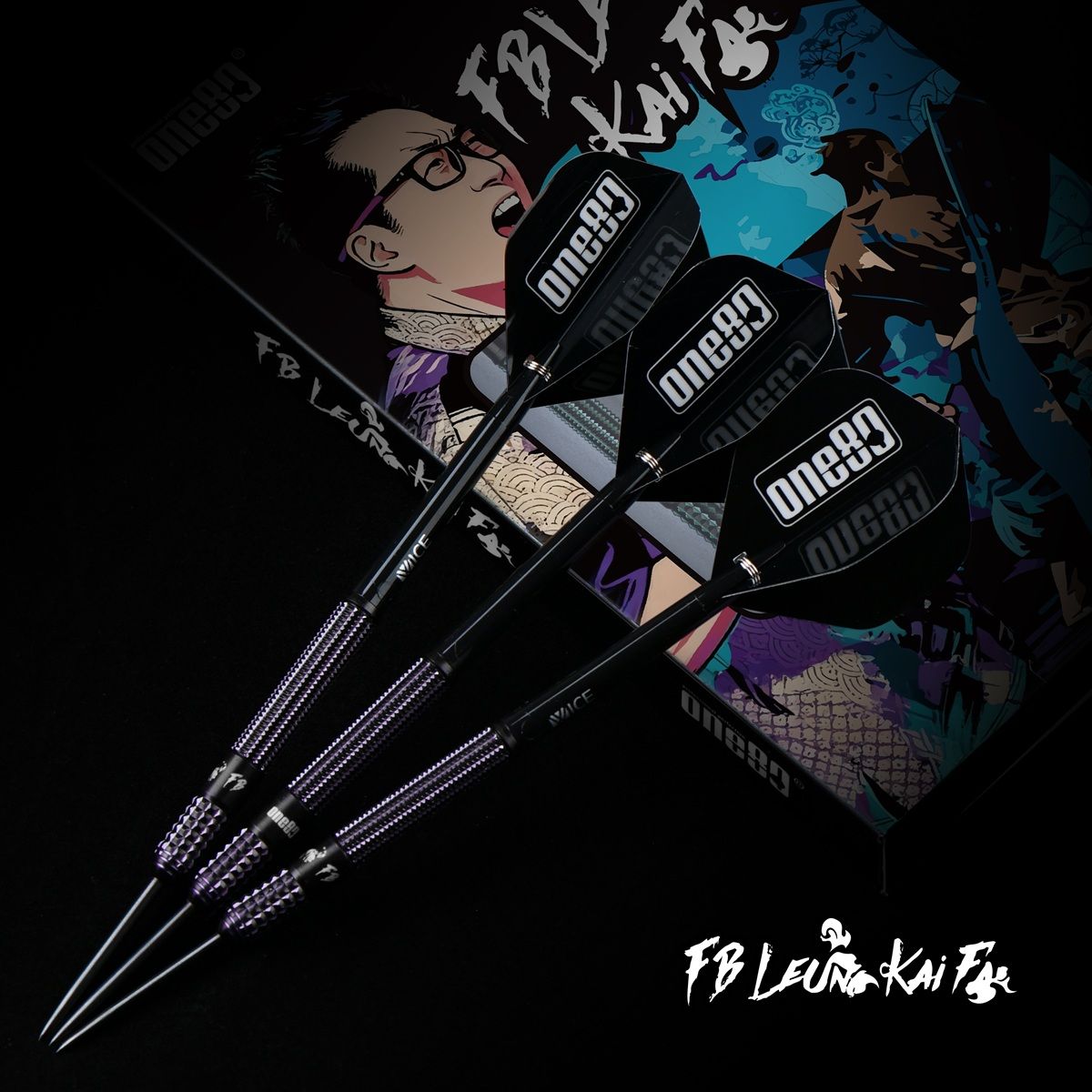 One80 FB Leung V3 Signature Dart 90% Steeldarts 22 Gramm Steeldarts