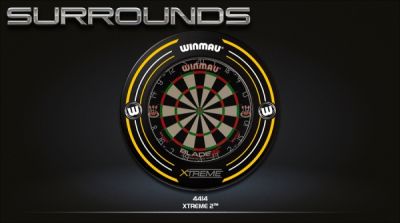 1 tlg. Winmau Dart Catchring Dart Auffangring Xtreme 2 Gelb/Schwarz Auffangring