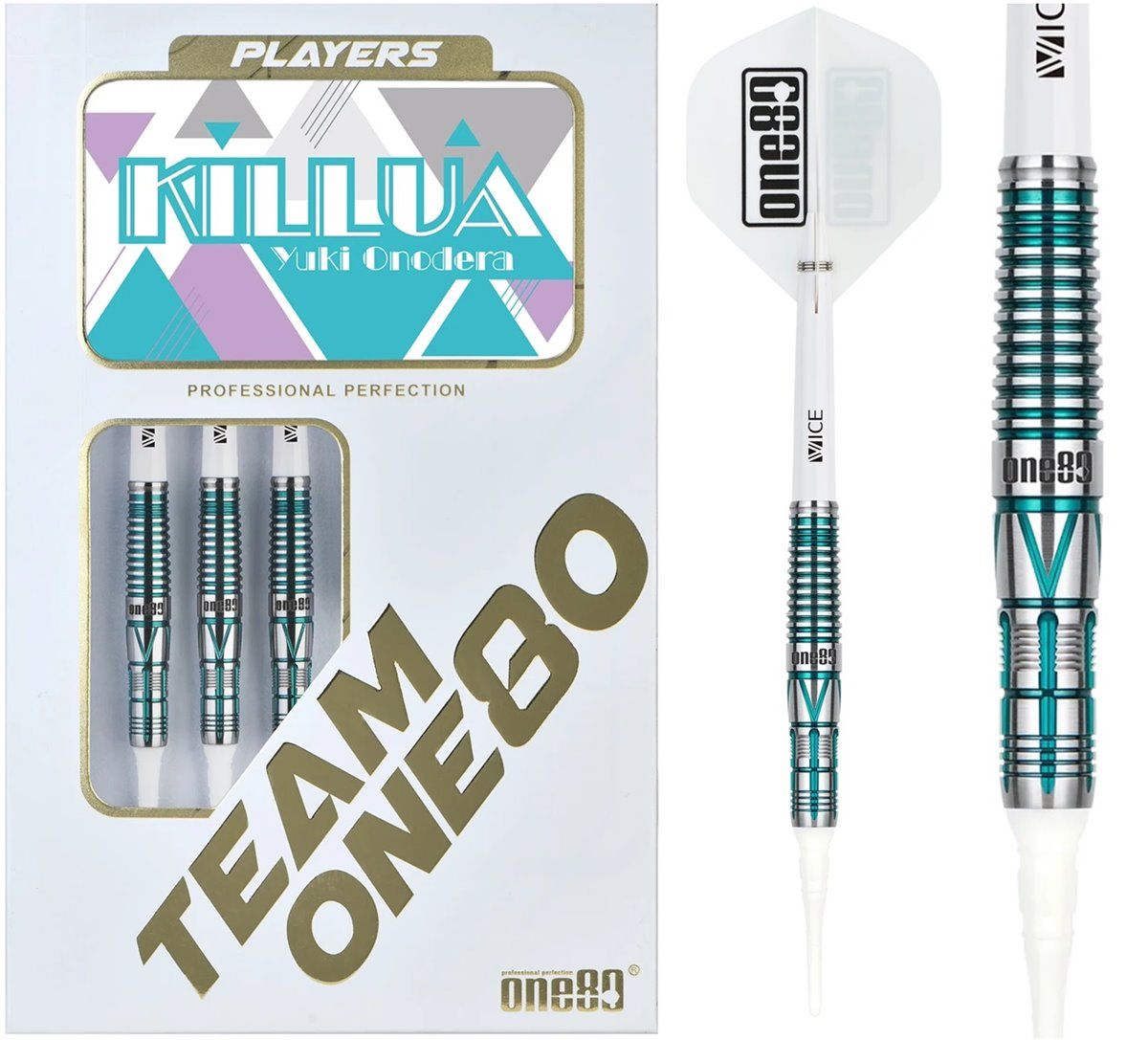 One80 Killua Yuki Onodera Signature Sorftdart 17,5 Gramm Softdarts