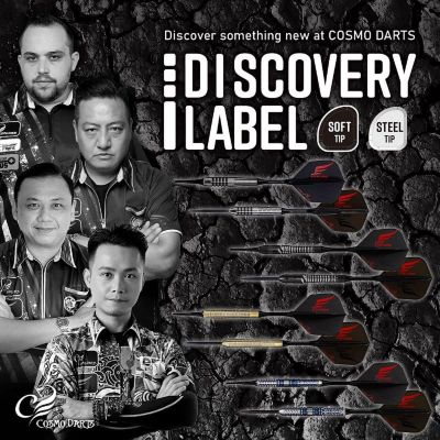 Cosmo Darts Discovery Label Harith Lim Steeldarts 21 Gramm Steeldarts